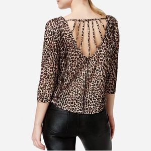 🌸New🌸 Medium Material Girl Animal Print Crop Top